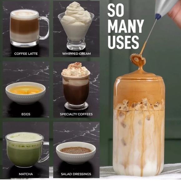 Zulay Kitchen Executive Series Milk Frothed Wand and Stand - Picture 2 of 4